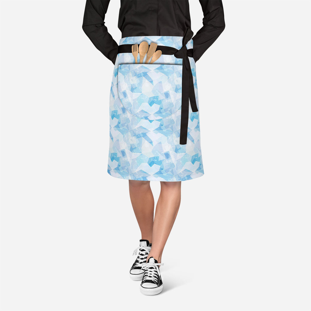 Ice Style Apron | Adjustable, Free Size & Waist Tiebacks-Apron Waist to Feet-APR_WS_KN-IC 5007491 IC 5007491, Abstract Expressionism, Abstracts, Ancient, Art and Paintings, Black and White, Decorative, Diamond, Digital, Digital Art, Fashion, Geometric, Geometric Abstraction, Graphic, Historical, Illustrations, Medieval, Modern Art, Patterns, Semi Abstract, Signs, Signs and Symbols, Triangles, Vintage, White, ice, style, apron, adjustable, free, size, waist, tiebacks, abstract, argyle, art, artistic, artwork