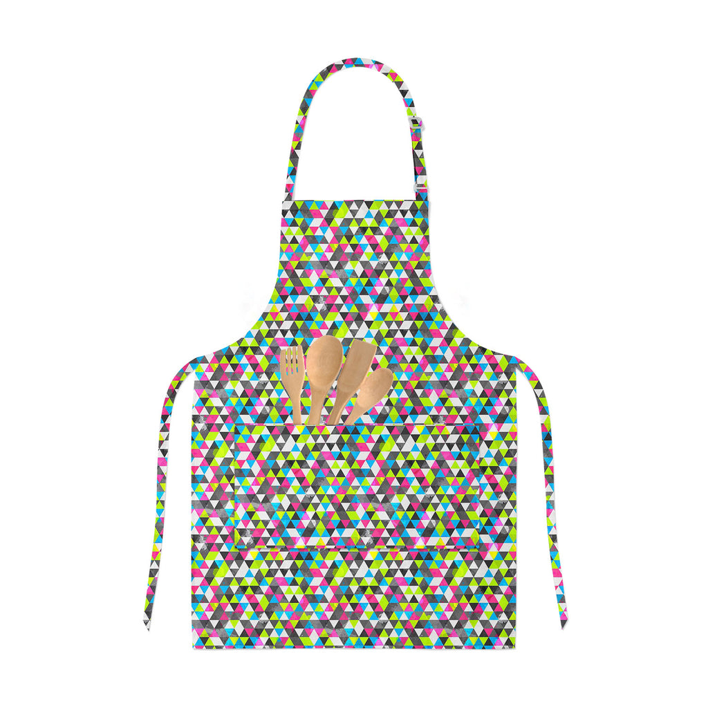 Grunge Triangle Apron | Adjustable, Free Size & Waist Tiebacks-Aprons Neck to Knee-APR_NK_KN-IC 5007492 IC 5007492, Abstract Expressionism, Abstracts, Ancient, Art and Paintings, Decorative, Digital, Digital Art, Geometric, Geometric Abstraction, Graphic, Grid Art, Hipster, Historical, Illustrations, Medieval, Modern Art, Music, Music and Dance, Music and Musical Instruments, Patterns, Retro, Semi Abstract, Signs, Signs and Symbols, Triangles, Urban, Vintage, Watercolour, grunge, triangle, apron, adjustable