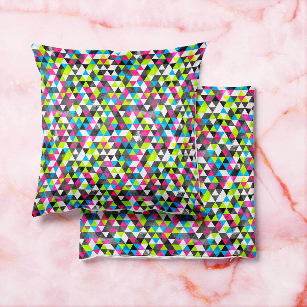 Grunge Triangle D5 Cushion Cover Throw Pillow-Cushion Covers-CUS_CV-IC 5007492 IC 5007492, Abstract Expressionism, Abstracts, Ancient, Art and Paintings, Decorative, Digital, Digital Art, Geometric, Geometric Abstraction, Graphic, Grid Art, Hipster, Historical, Illustrations, Medieval, Modern Art, Music, Music and Dance, Music and Musical Instruments, Patterns, Retro, Semi Abstract, Signs, Signs and Symbols, Triangles, Urban, Vintage, Watercolour, grunge, triangle, d5, cushion, cover, throw, pillow, abstrac
