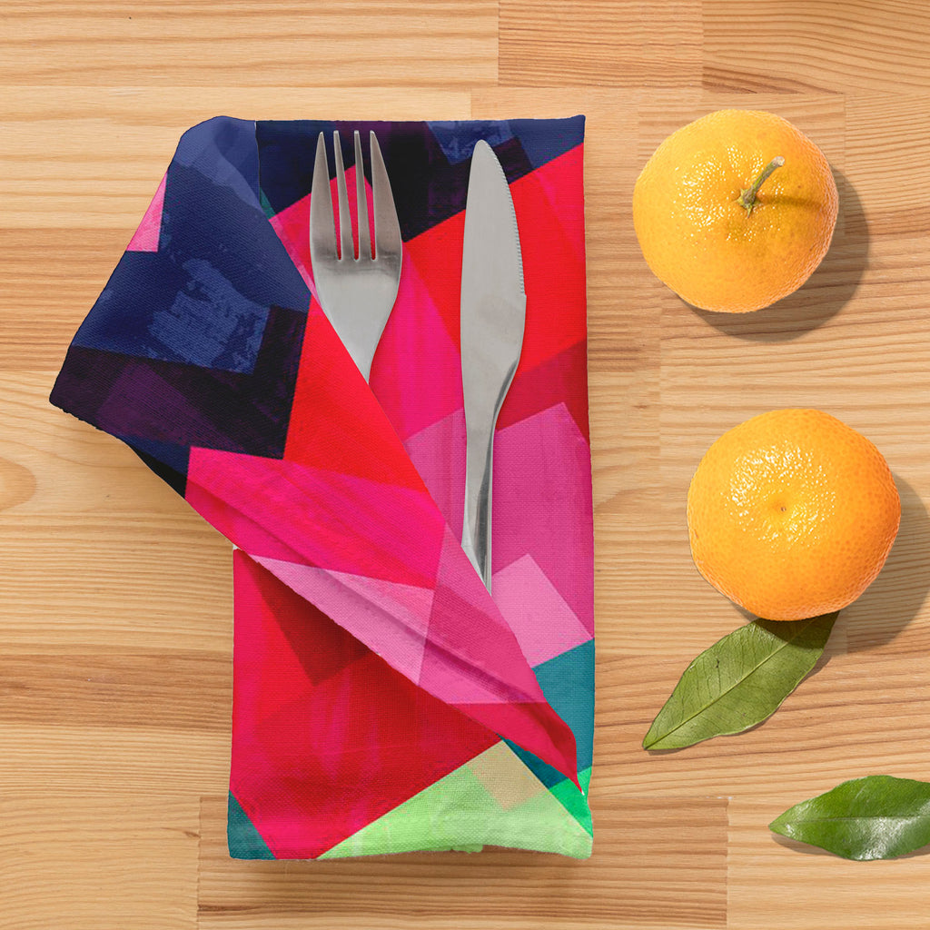 Mosaic D2 Table Napkin-Table Napkins-NAP_TB-IC 5007493 IC 5007493, Abstract Expressionism, Abstracts, Ancient, Art and Paintings, Black, Black and White, Decorative, Digital, Digital Art, Fashion, Geometric, Geometric Abstraction, Graphic, Hexagon, Hipster, Historical, Illustrations, Medieval, Modern Art, Patterns, Retro, Semi Abstract, Signs, Signs and Symbols, Triangles, Vintage, White, mosaic, d2, table, napkin, abstract, art, backdrop, background, blue, bright, color, colorful, craft, creative, decor, d