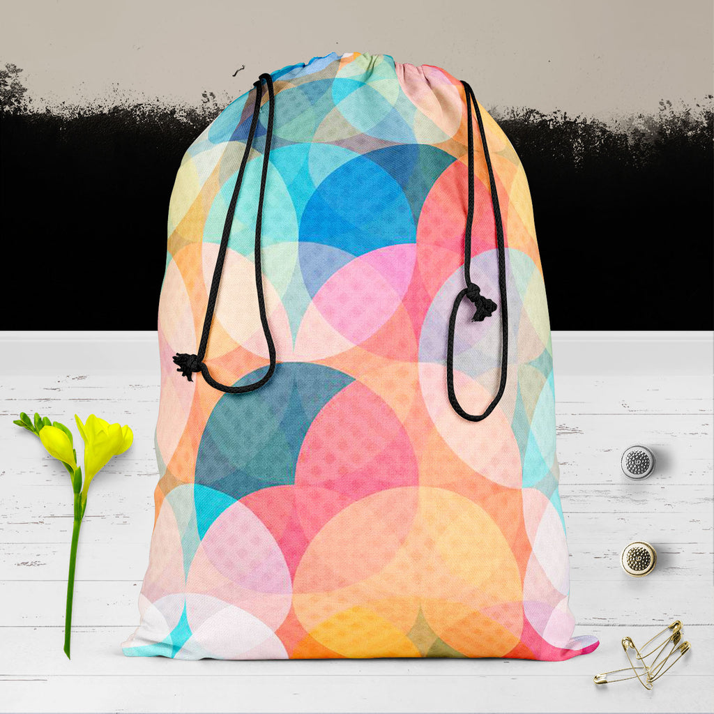 Circles Reusable Sack Bag | Bag for Gym, Storage, Vegetable & Travel-Drawstring Sack Bags-SCK_FB_DS-IC 5007494 IC 5007494, Abstract Expressionism, Abstracts, Ancient, Art and Paintings, Baby, Botanical, Children, Circle, Digital, Digital Art, Fashion, Floral, Flowers, Geometric, Geometric Abstraction, Graphic, Historical, Illustrations, Kids, Medieval, Modern Art, Nature, Parents, Patterns, Retro, Semi Abstract, Signs, Signs and Symbols, Vintage, circles, reusable, sack, bag, for, gym, storage, vegetable, t