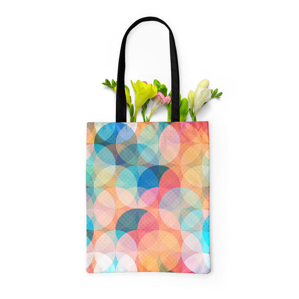 Circles Tote Bag Shoulder Purse | Multipurpose-Tote Bags Basic-TOT_FB_BS-IC 5007494 IC 5007494, Abstract Expressionism, Abstracts, Ancient, Art and Paintings, Baby, Botanical, Children, Circle, Digital, Digital Art, Fashion, Floral, Flowers, Geometric, Geometric Abstraction, Graphic, Historical, Illustrations, Kids, Medieval, Modern Art, Nature, Parents, Patterns, Retro, Semi Abstract, Signs, Signs and Symbols, Vintage, circles, tote, bag, shoulder, purse, multipurpose, abstract, pattern, background, art, a