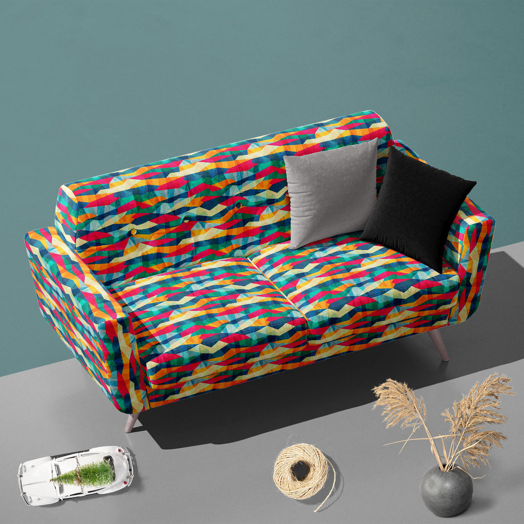 Grunge Mosaic Sofa Fabric by Metre | Upholstery For Sofa, Curtains & Cushions-Sofa Fabrics-SOF_FB-IC 5007495 IC 5007495, Abstract Expressionism, Abstracts, Ancient, Art and Paintings, Decorative, Diamond, Eygptian, Fashion, Geometric, Geometric Abstraction, Grid Art, Hipster, Historical, Illustrations, Medieval, Modern Art, Patterns, Retro, Semi Abstract, Signs, Signs and Symbols, Triangles, Vintage, grunge, mosaic, sofa, fabric, by, metre, upholstery, for, curtains, cushions, abstract, art, artistic, artwo