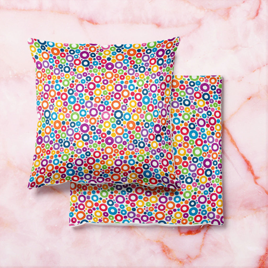 Colorful Circles D1 Cushion Cover Throw Pillow-Cushion Covers-CUS_CV-IC 5007496 IC 5007496, Abstract Expressionism, Abstracts, Baby, Children, Circle, Decorative, Digital, Digital Art, Fashion, Geometric, Geometric Abstraction, Graphic, Hand Drawn, Hipster, Illustrations, Kids, Modern Art, Patterns, Semi Abstract, Signs, Signs and Symbols, colorful, circles, d1, cushion, cover, throw, pillow, abstract, artistic, background, blue, bright, card, child, color, contemporary, creative, decor, design, doodle, ele