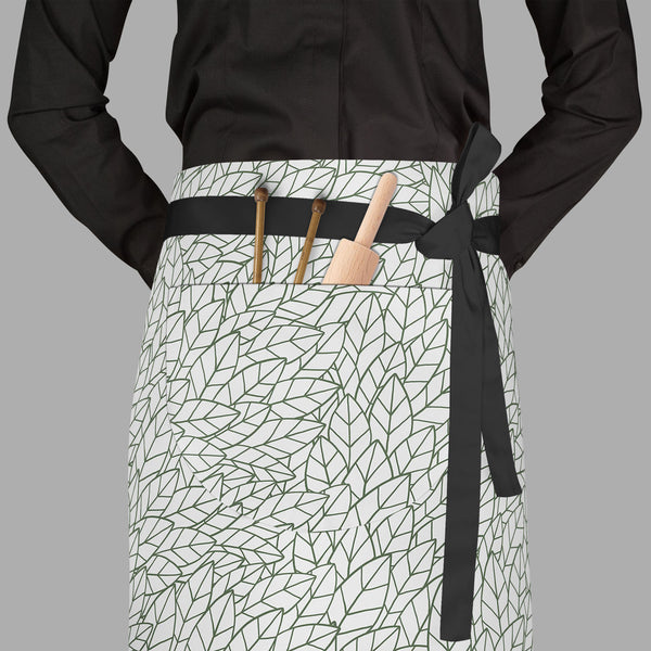 Leafy Leaves Apron | Adjustable, Free Size & Waist Tiebacks-Aprons Waist to Feet-APR_WS_FT-IC 5007498 IC 5007498, Abstract Expressionism, Abstracts, Ancient, Art and Paintings, Decorative, Digital, Digital Art, Drawing, Fashion, Graphic, Historical, Illustrations, Medieval, Modern Art, Nature, Patterns, Retro, Scenic, Seasons, Semi Abstract, Signs, Signs and Symbols, Vintage, leafy, leaves, full-length, waist, to, feet, apron, poly-cotton, fabric, adjustable, tiebacks, abstract, art, backdrop, background, b