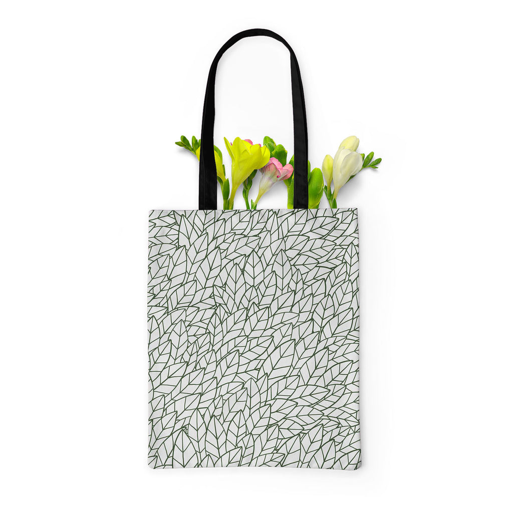 Leafy Leaves Tote Bag Shoulder Purse | Multipurpose-Tote Bags Basic-TOT_FB_BS-IC 5007498 IC 5007498, Abstract Expressionism, Abstracts, Ancient, Art and Paintings, Decorative, Digital, Digital Art, Drawing, Fashion, Graphic, Historical, Illustrations, Medieval, Modern Art, Nature, Patterns, Retro, Scenic, Seasons, Semi Abstract, Signs, Signs and Symbols, Vintage, leafy, leaves, tote, bag, shoulder, purse, multipurpose, abstract, art, backdrop, background, beautiful, bright, color, cover, decor, decoration, 