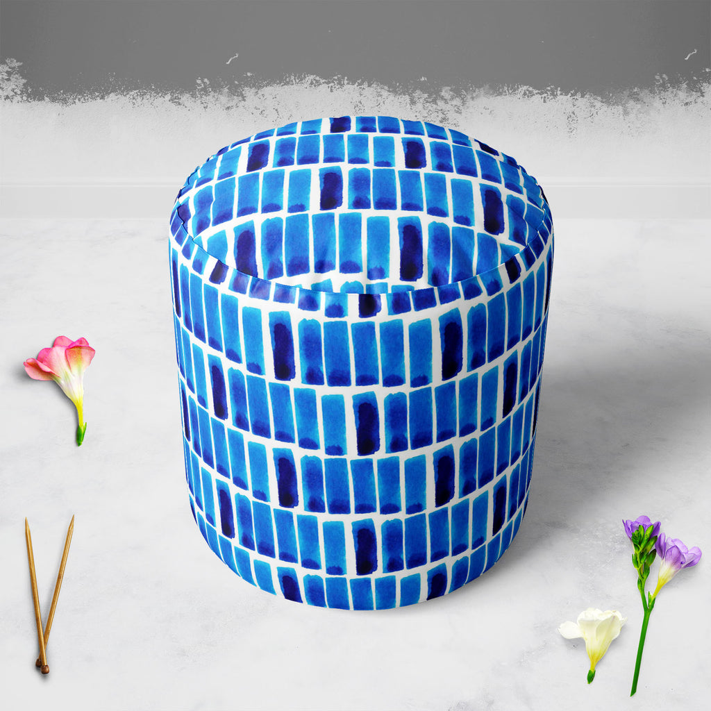 Backdrop Ink Footstool Footrest Puffy Pouffe Ottoman Bean Bag | Canvas Fabric-Footstools-FST_CB_BN-IC 5007499 IC 5007499, Abstract Expressionism, Abstracts, Ancient, Books, Digital, Digital Art, Drawing, Geometric, Geometric Abstraction, Graphic, Hand Drawn, Historical, Illustrations, Medieval, Patterns, Retro, Semi Abstract, Signs, Signs and Symbols, Stripes, Vintage, Watercolour, backdrop, ink, footstool, footrest, puffy, pouffe, ottoman, bean, bag, canvas, fabric, abstract, aqua, artistic, background, ba