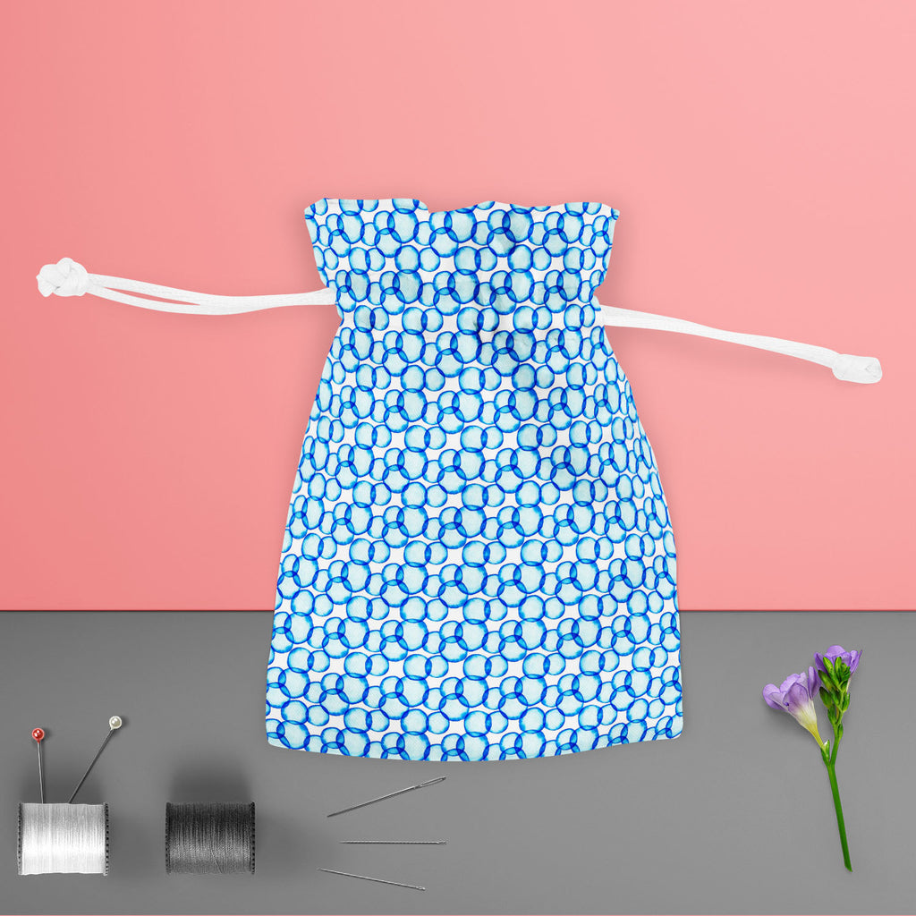 Soap Bubbles D1 Pouch Wrist Potli Bag | Bag for Weddings & Casual Parties-Drawstring Pouches-PCH_FB_DS-IC 5007500 IC 5007500, Abstract Expressionism, Abstracts, Art and Paintings, Business, Circle, Dots, Illustrations, Parents, Patterns, Semi Abstract, Signs, Signs and Symbols, Splatter, Watercolour, soap, bubbles, d1, pouch, wrist, potli, bag, for, weddings, casual, parties, abstract, aqua, art, atom, backdrop, background, bacteria, ball, biology, blowing, blue, brush, bubble, cell, condom, decoration, des