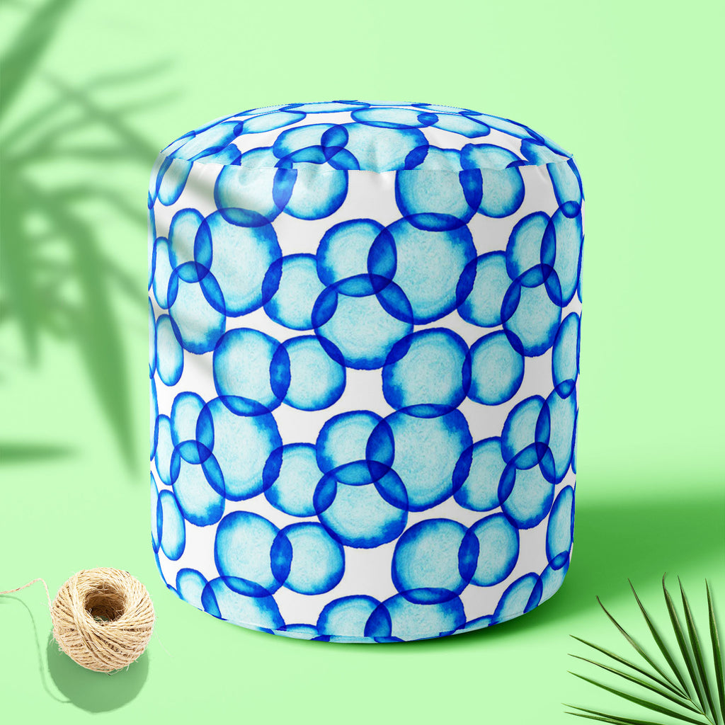 Soap Bubbles D1 Footstool Footrest Puffy Pouffe Ottoman Bean Bag | Canvas Fabric-Footstools-FST_CB_BN-IC 5007500 IC 5007500, Abstract Expressionism, Abstracts, Art and Paintings, Business, Circle, Dots, Illustrations, Parents, Patterns, Semi Abstract, Signs, Signs and Symbols, Splatter, Watercolour, soap, bubbles, d1, footstool, footrest, puffy, pouffe, ottoman, bean, bag, canvas, fabric, abstract, aqua, art, atom, backdrop, background, bacteria, ball, biology, blowing, blue, brush, bubble, cell, condom, de