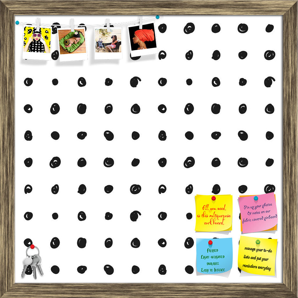 ArtzFolio Black Polka Printed Bulletin Board Notice Pin Board Soft Board | Framed-Bulletin Boards Framed-AZSAO26546157BLB_FR_L-Image Code 5007501 Vishnu Image Folio Pvt Ltd, IC 5007501, ArtzFolio, Bulletin Boards Framed, Abstract, Digital Art, black, polka, printed, bulletin, board, notice, pin, soft, framed, seamless, hand, drawn, dot, pattern, white, background, pin up board, push pin board, extra large cork board, big pin board, notice board, small bulletin board, cork board, wall notice board, giant cor