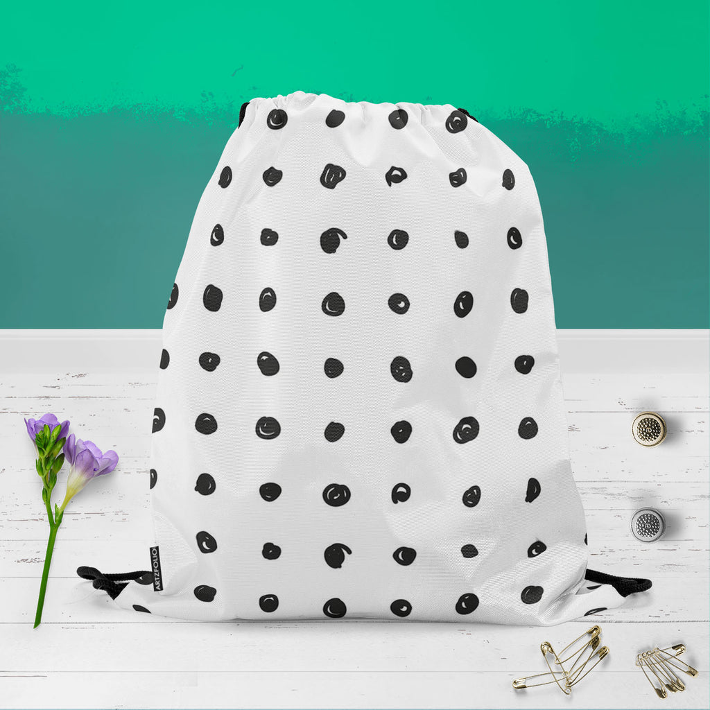 Black Polka Backpack for Students | College & Travel Bag-Backpacks-BPK_FB_DS-IC 5007501 IC 5007501, Abstract Expressionism, Abstracts, Ancient, Animated Cartoons, Art and Paintings, Black, Black and White, Circle, Comics, Decorative, Digital, Digital Art, Dots, Drawing, Fashion, Graphic, Hand Drawn, Historical, Holidays, Illustrations, Medieval, Modern Art, Patterns, Retro, Semi Abstract, Signs, Signs and Symbols, Sketches, Symbols, Vintage, White, polka, backpack, for, students, college, travel, bag, abstr