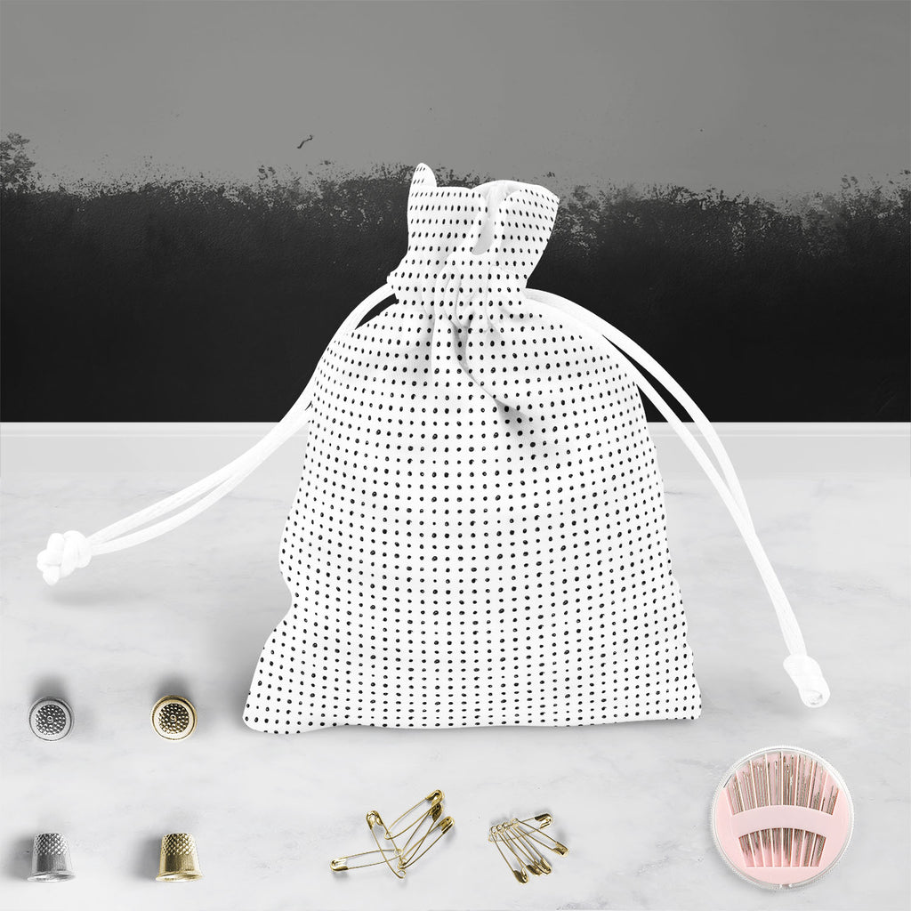 Black Polka Pouch Wrist Potli Bag | Bag for Weddings & Casual Parties-Drawstring Pouches-PCH_FB_DS-IC 5007501 IC 5007501, Abstract Expressionism, Abstracts, Ancient, Animated Cartoons, Art and Paintings, Black, Black and White, Circle, Comics, Decorative, Digital, Digital Art, Dots, Drawing, Fashion, Graphic, Hand Drawn, Historical, Holidays, Illustrations, Medieval, Modern Art, Patterns, Retro, Semi Abstract, Signs, Signs and Symbols, Sketches, Symbols, Vintage, White, polka, pouch, wrist, potli, bag, for,