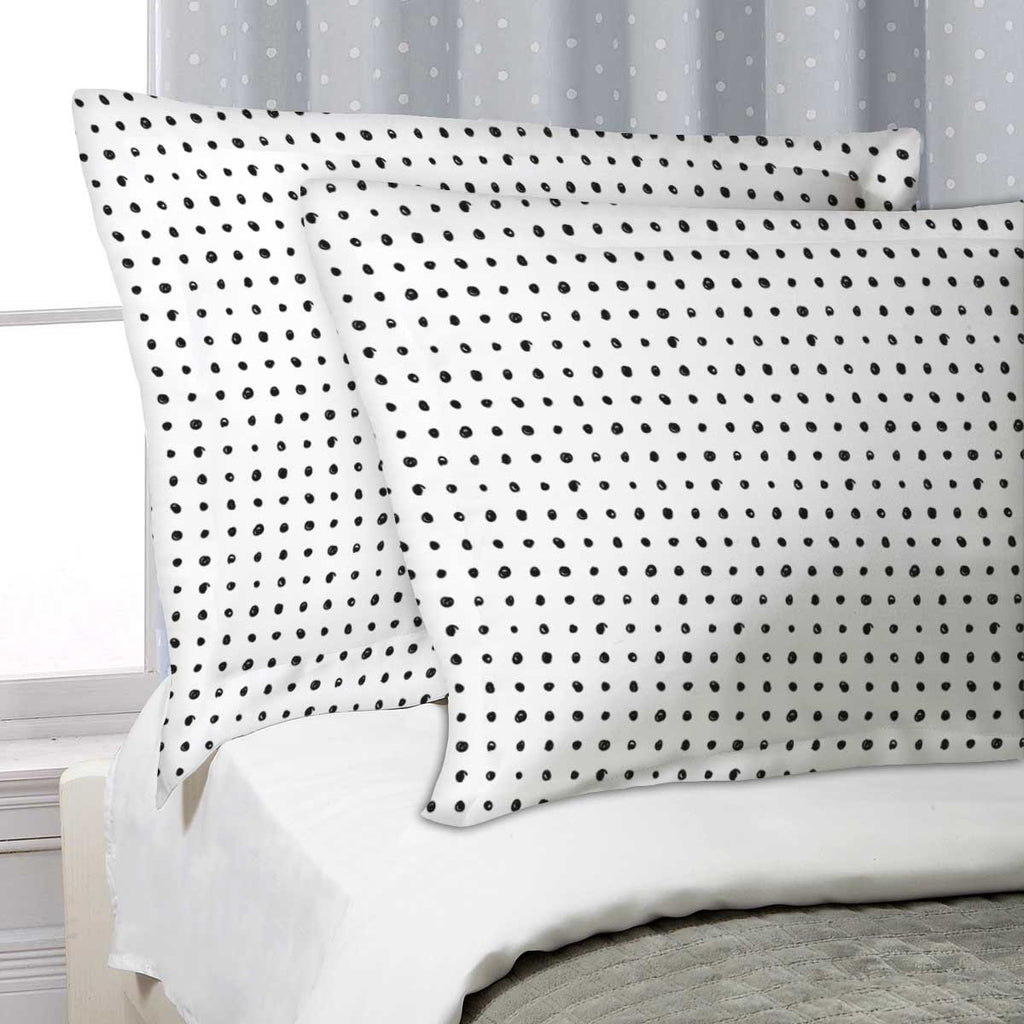 ArtzFolio Black Polka Pillow Cover Case-Pillow Cases-AZHFR26546157PIL_CV_L-Image Code 5007501 Vishnu Image Folio Pvt Ltd, IC 5007501, ArtzFolio, Pillow Cases, Abstract, Digital Art, black, polka, pillow, cover, case, seamless, hand, drawn, dot, pattern, white, background, pillow cover, pillow case cover, linen pillow cover, printed pillow cover, pillow for bedroom, living room pillow covers, standard pillow case covers, pitaara box, throw pillow cover, 2 pcs satin pillow cover set, pillow covers 27x18, deco
