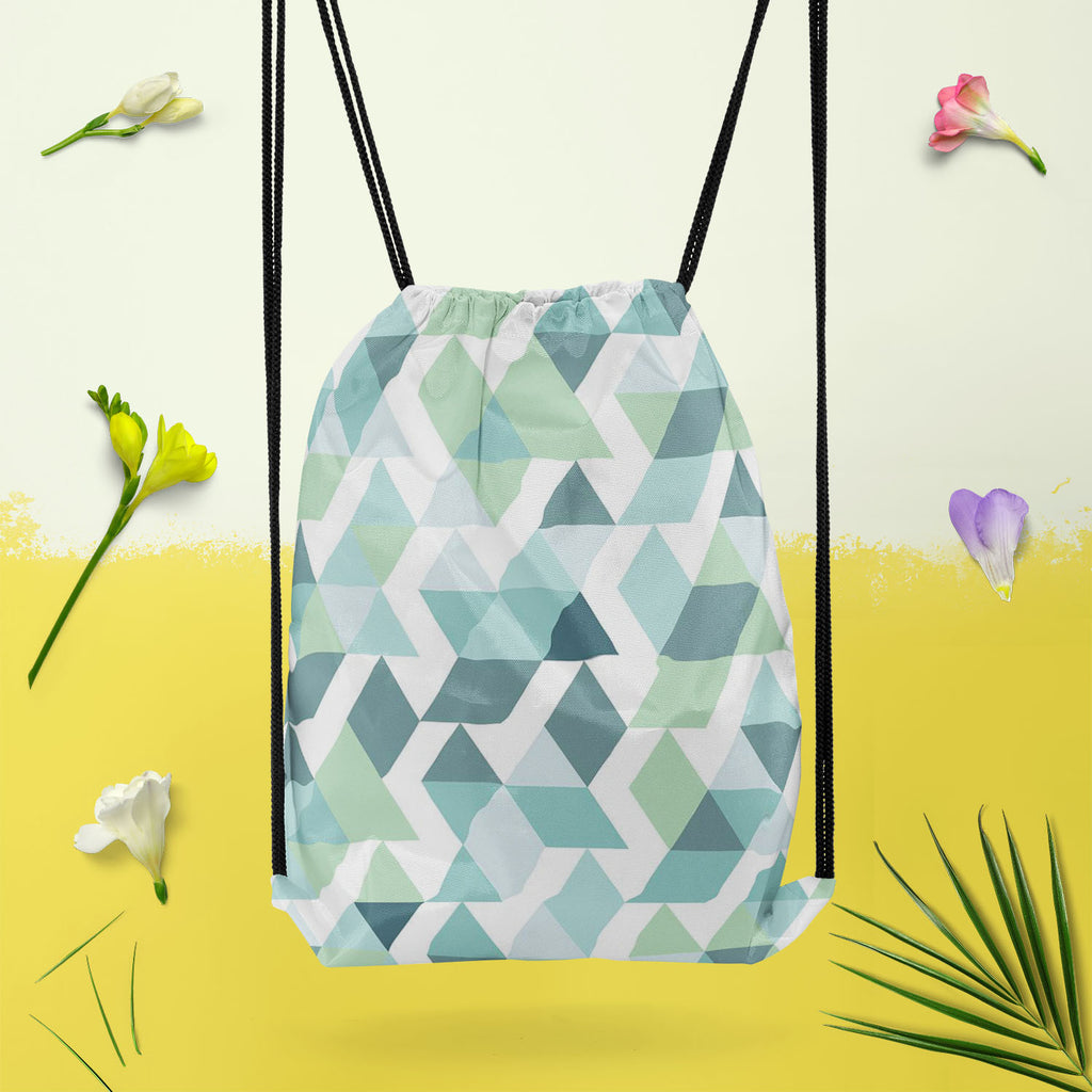 Bright Blue Triangles Backpack for Students | College & Travel Bag-Backpacks-BPK_FB_DS-IC 5007502 IC 5007502, Abstract Expressionism, Abstracts, Ancient, Art and Paintings, Black and White, Business, Decorative, Digital, Digital Art, Fashion, Geometric, Geometric Abstraction, Graphic, Grid Art, Historical, Illustrations, Medieval, Modern Art, Patterns, Retro, Semi Abstract, Signs, Signs and Symbols, Triangles, Vintage, White, bright, blue, backpack, for, students, college, travel, bag, abstract, art, artist