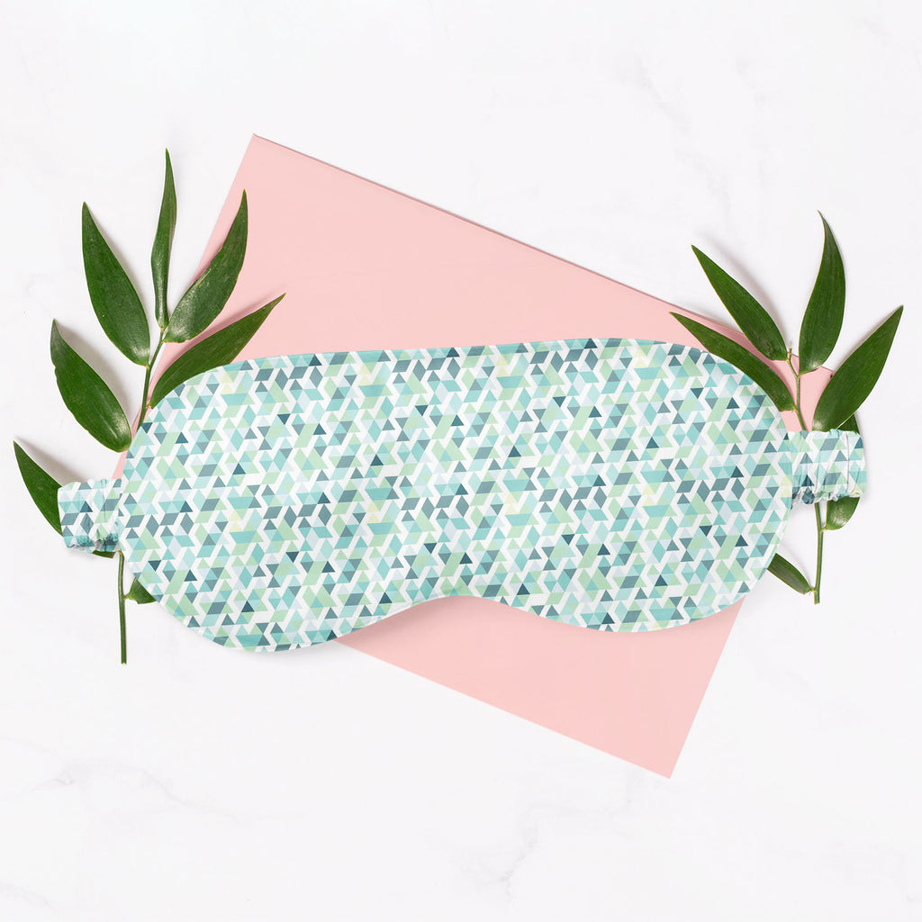 Bright Blue Triangles Sleeping Eye Pad Blackout Eye Cover | Soft Anti-Allergic Eco-Friendly Natural Mulberry Silk Fabric-Sleep Masks--IC 5007502 IC 5007502, Abstract Expressionism, Abstracts, Ancient, Art and Paintings, Black and White, Business, Decorative, Digital, Digital Art, Fashion, Geometric, Geometric Abstraction, Graphic, Grid Art, Historical, Illustrations, Medieval, Modern Art, Patterns, Retro, Semi Abstract, Signs, Signs and Symbols, Triangles, Vintage, White, bright, blue, sleeping, eye, pad, b