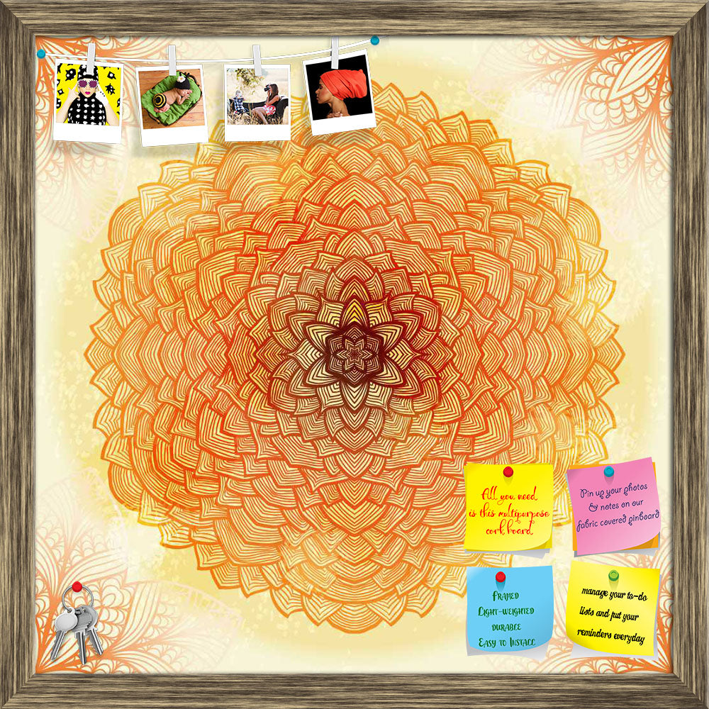 ArtzFolio Ethnic Ornament D2 Printed Bulletin Board Notice Pin Board Soft Board | Framed-Bulletin Boards Framed-AZSAO26636072BLB_FR_L-Image Code 5007504 Vishnu Image Folio Pvt Ltd, IC 5007504, ArtzFolio, Bulletin Boards Framed, Abstract, Traditional, Digital Art, ethnic, ornament, d2, printed, bulletin, board, notice, pin, soft, framed, hand, drawn, circular, beige, eps10, pin up board, push pin board, extra large cork board, big pin board, notice board, small bulletin board, cork board, wall notice board, 