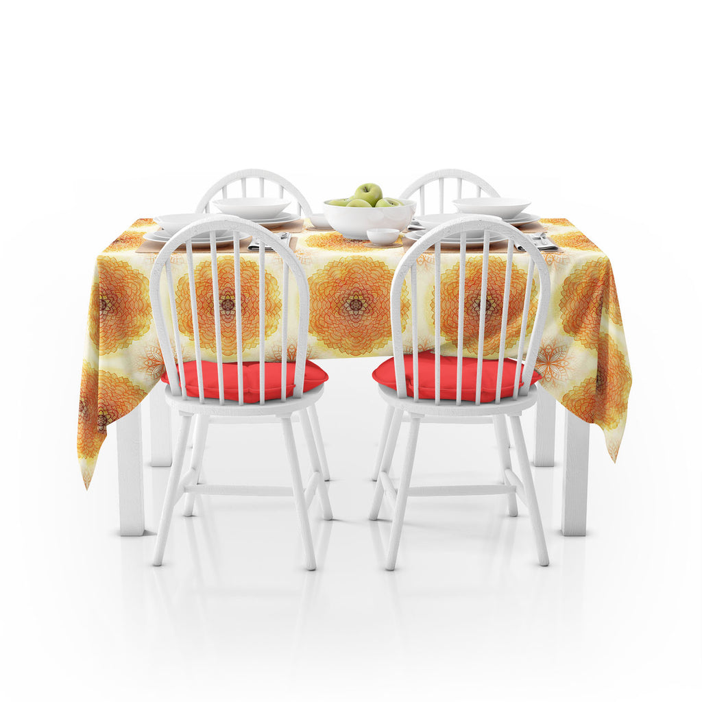 Ethnic Ornament Table Cloth Cover-Table Covers-CVR_TB_NR-IC 5007504 IC 5007504, Abstract Expressionism, Abstracts, Allah, Arabic, Art and Paintings, Asian, Botanical, Circle, Cities, City Views, Culture, Drawing, Ethnic, Floral, Flowers, Geometric, Geometric Abstraction, Hinduism, Illustrations, Indian, Islam, Mandala, Nature, Paintings, Patterns, Retro, Semi Abstract, Signs, Signs and Symbols, Symbols, Traditional, Tribal, World Culture, ornament, table, cloth, cover, abstract, art, background, brown, colo