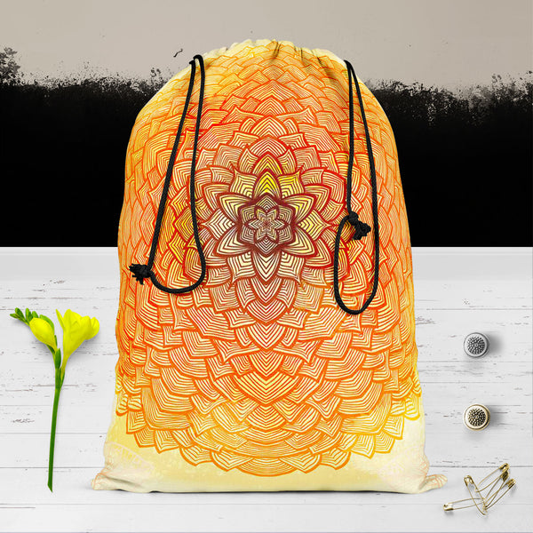 Ethnic Ornament D2 Reusable Sack Bag | Bag for Gym, Storage, Vegetable & Travel-Drawstring Sack Bags-SCK_FB_DS-IC 5007504 IC 5007504, Abstract Expressionism, Abstracts, Allah, Arabic, Art and Paintings, Asian, Botanical, Circle, Cities, City Views, Culture, Drawing, Ethnic, Floral, Flowers, Geometric, Geometric Abstraction, Hinduism, Illustrations, Indian, Islam, Mandala, Nature, Paintings, Patterns, Retro, Semi Abstract, Signs, Signs and Symbols, Symbols, Traditional, Tribal, World Culture, ornament, d2, r