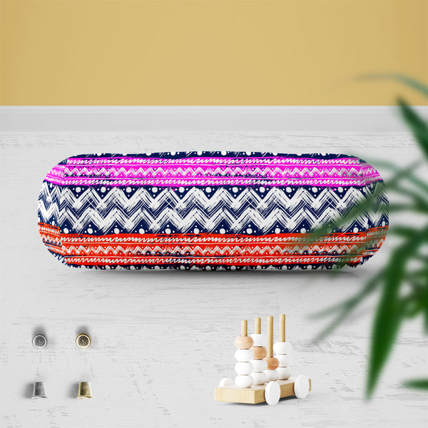 Bold Zigzag Bolster Cover Booster Cases | Concealed Zipper Opening-Bolster Covers-BOL_CV_ZP-IC 5007506 IC 5007506, Christianity, Culture, Ethnic, Fashion, Illustrations, Patterns, Stripes, Traditional, Tribal, World Culture, bold, zigzag, bolster, cover, booster, cases, zipper, opening, poly, cotton, fabric, vector, seamless, pattern, hand, painted, brushstrokes, bright, colors, print, wallpaper, fall, winter, textile, christmas, wrapping, paper, artzfolio, bolster covers, round pillow cover, masand cover, 