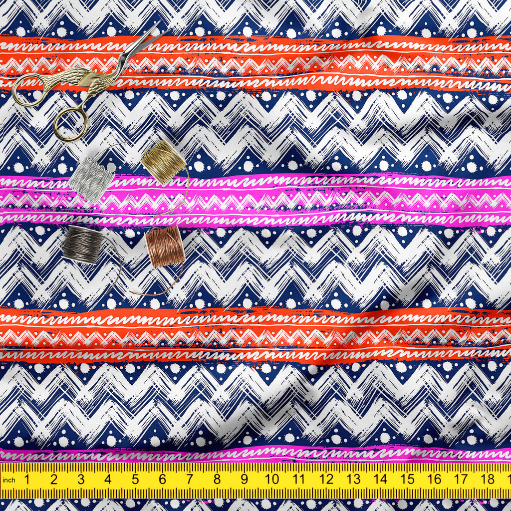 Bold Zigzag Upholstery Fabric by Metre | For Sofa, Curtains, Cushions, Furnishing, Craft, Dress Material-Upholstery Fabrics-FAB_RW-IC 5007506 IC 5007506, Christianity, Culture, Ethnic, Fashion, Illustrations, Patterns, Stripes, Traditional, Tribal, World Culture, bold, zigzag, upholstery, fabric, by, metre, for, sofa, curtains, cushions, furnishing, craft, dress, material, vector, seamless, pattern, hand, painted, brushstrokes, bright, colors, print, wallpaper, fall, winter, textile, christmas, wrapping, pa