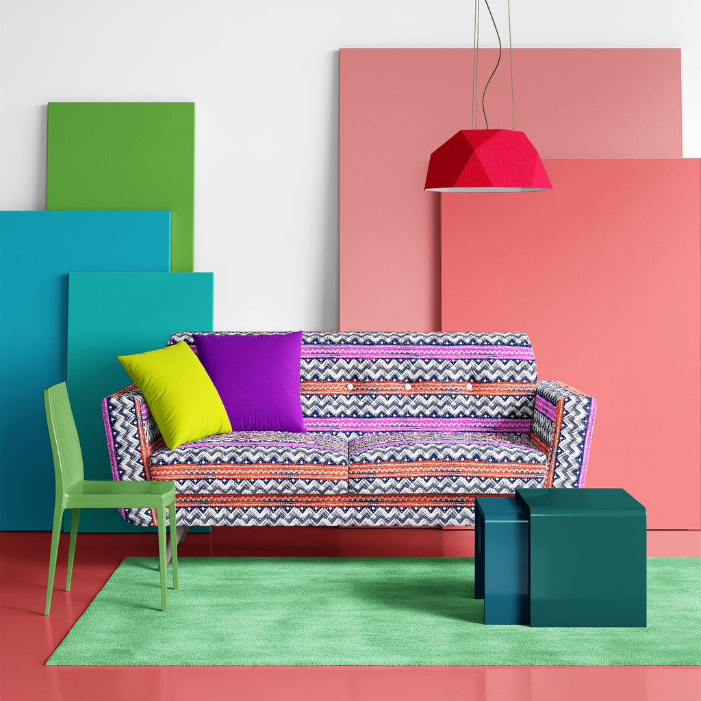 Bold Zigzag Sofa Fabric by Metre | Upholstery For Sofa, Curtains & Cushions-Sofa Fabrics-SOF_FB-IC 5007506 IC 5007506, Christianity, Culture, Ethnic, Fashion, Illustrations, Patterns, Stripes, Traditional, Tribal, World Culture, bold, zigzag, sofa, fabric, by, metre, upholstery, for, curtains, cushions, vector, seamless, pattern, hand, painted, brushstrokes, bright, colors, print, wallpaper, fall, winter, textile, christmas, wrapping, paper, artzfolio, cotton fabric, upholstery fabric, cotton cloth material