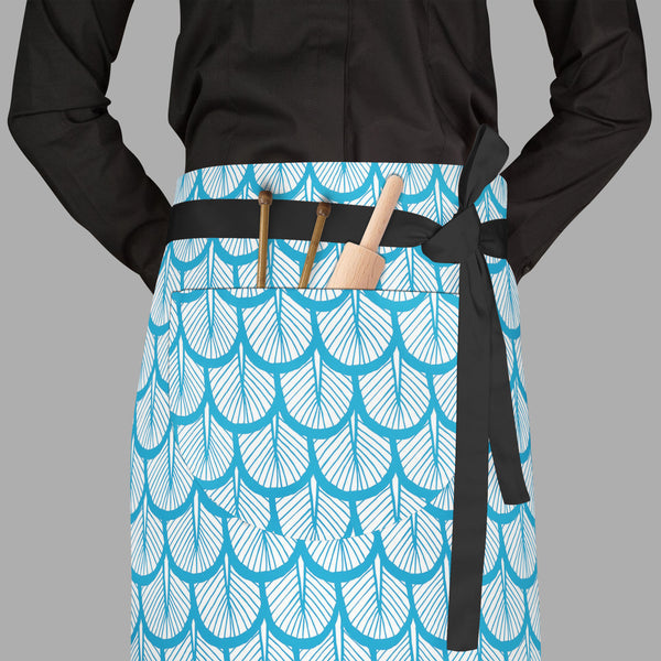 Hand Drawn Feathers Apron | Adjustable, Free Size & Waist Tiebacks-Aprons Waist to Feet-APR_WS_FT-IC 5007507 IC 5007507, Abstract Expressionism, Abstracts, Animals, Animated Cartoons, Art and Paintings, Birds, Black and White, Caricature, Cartoons, Hand Drawn, Illustrations, Nature, Patterns, Scenic, Semi Abstract, Sketches, White, hand, drawn, feathers, full-length, waist, to, feet, apron, poly-cotton, fabric, adjustable, tiebacks, abstract, background, banner, bird, blue, cartoon, clip, art, clipart, deco
