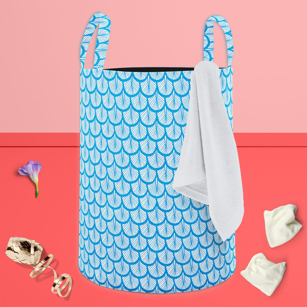 Hand Drawn Feathers Foldable Open Storage Bin | Organizer Box, Toy Basket, Shelf Box, Laundry Bag | Canvas Fabric-Storage Bins-STR_BI_CB-IC 5007507 IC 5007507, Abstract Expressionism, Abstracts, Animals, Animated Cartoons, Art and Paintings, Birds, Black and White, Caricature, Cartoons, Hand Drawn, Illustrations, Nature, Patterns, Scenic, Semi Abstract, Sketches, White, hand, drawn, feathers, foldable, open, storage, bin, organizer, box, toy, basket, shelf, laundry, bag, canvas, fabric, abstract, background