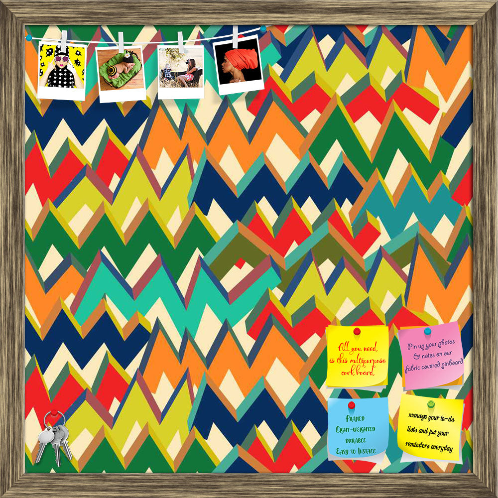 ArtzFolio Zigzag Printed Bulletin Board Notice Pin Board Soft Board | Framed-Bulletin Boards Framed-AZSAO27448647BLB_FR_L-Image Code 5007508 Vishnu Image Folio Pvt Ltd, IC 5007508, ArtzFolio, Bulletin Boards Framed, Abstract, Digital Art, zigzag, printed, bulletin, board, notice, pin, soft, framed, multicolor, line, seamless, pattern, vector, illustration, pin up board, push pin board, extra large cork board, big pin board, notice board, small bulletin board, cork board, wall notice board, giant cork board,