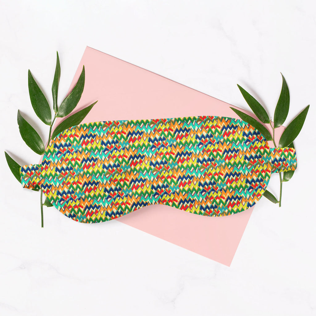 Zigzag Sleeping Eye Pad Blackout Eye Cover | Soft Anti-Allergic Eco-Friendly Natural Mulberry Silk Fabric-Sleep Masks--IC 5007508 IC 5007508, Abstract Expressionism, Abstracts, Ancient, Bohemian, Chevron, Digital, Digital Art, Drawing, Geometric, Geometric Abstraction, Graffiti, Graphic, Hipster, Historical, Illustrations, Medieval, Modern Art, Patterns, Retro, Semi Abstract, Signs, Signs and Symbols, Splatter, Stripes, Triangles, Vintage, Watercolour, zigzag, sleeping, eye, pad, blackout, cover, soft, anti