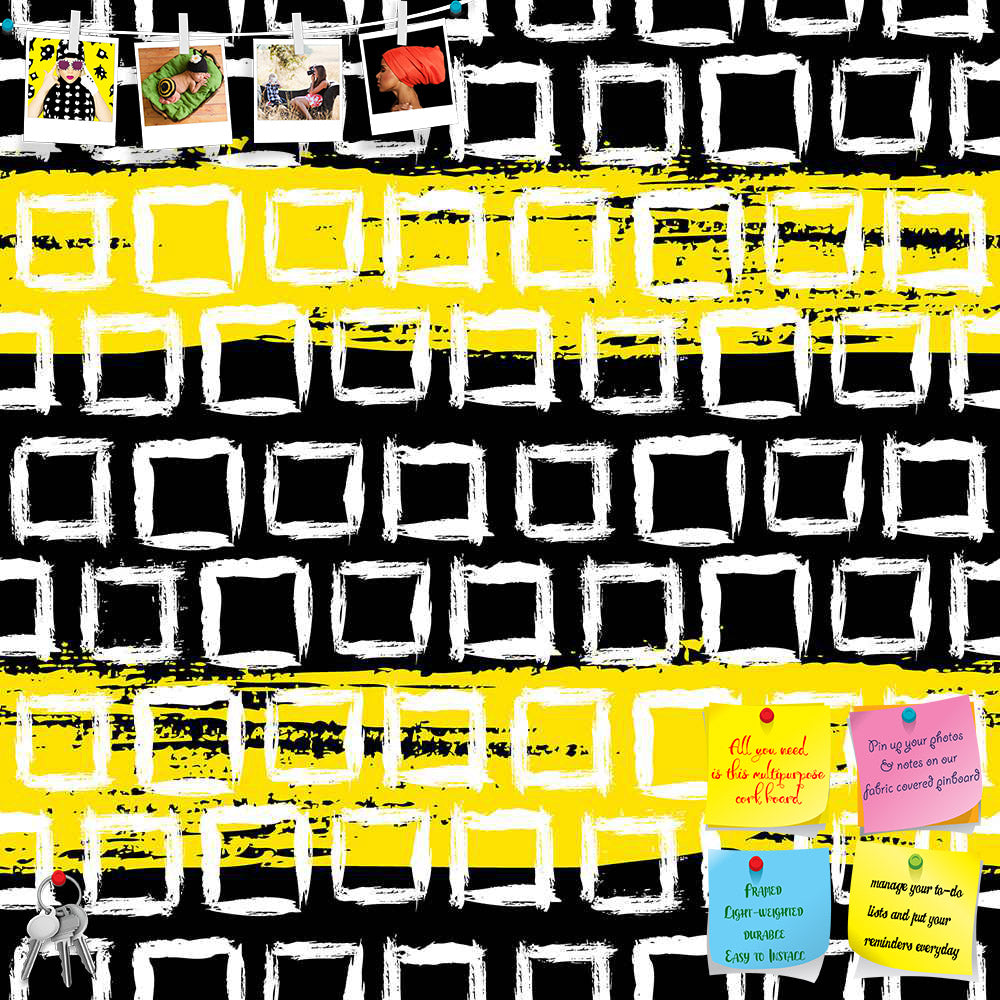 ArtzFolio Mixed Geometric Art D1 Printed Bulletin Board Notice Pin Board Soft Board | Frameless-Bulletin Boards Frameless-AZSAO27514901BLB_FL_L-Image Code 5007509 Vishnu Image Folio Pvt Ltd, IC 5007509, ArtzFolio, Bulletin Boards Frameless, Abstract, Digital Art, mixed, geometric, art, d1, printed, bulletin, board, notice, pin, soft, frameless, vector, pattern, small, hand, painted, squares, placed, rows, bright, yellow, white, black, web, print, summer, fall, fashion, textile, fabric, wallpaper, wrapping, 