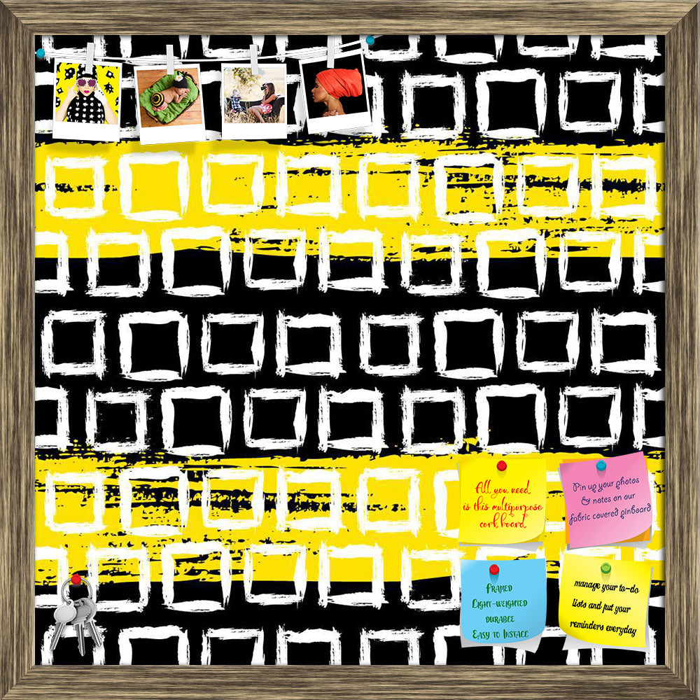 ArtzFolio Mixed Geometric Art D1 Printed Bulletin Board Notice Pin Board Soft Board | Framed-Bulletin Boards Framed-AZSAO27514901BLB_FR_L-Image Code 5007509 Vishnu Image Folio Pvt Ltd, IC 5007509, ArtzFolio, Bulletin Boards Framed, Abstract, Digital Art, mixed, geometric, art, d1, printed, bulletin, board, notice, pin, soft, framed, vector, pattern, small, hand, painted, squares, placed, rows, bright, yellow, white, black, web, print, summer, fall, fashion, textile, fabric, wallpaper, wrapping, paper, pin u
