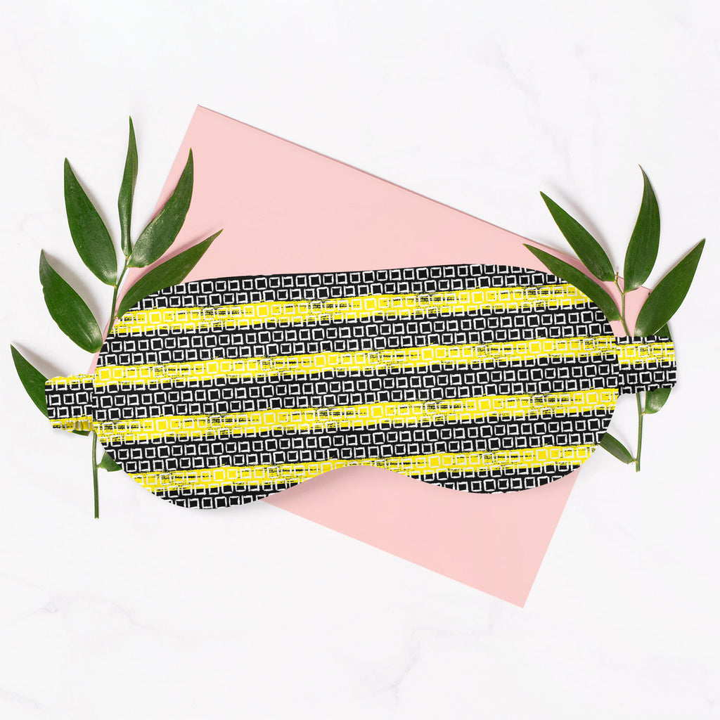 Mixed Geometric Art Sleeping Eye Pad Blackout Eye Cover | Soft Anti-Allergic Eco-Friendly Natural Mulberry Silk Fabric-Sleep Masks--IC 5007509 IC 5007509, Black, Black and White, Fashion, Geometric, Geometric Abstraction, Illustrations, Patterns, White, mixed, art, sleeping, eye, pad, blackout, cover, soft, anti-allergic, eco-friendly, natural, satin, silk, fabric, vector, pattern, small, hand, painted, squares, placed, rows, bright, yellow, web, print, summer, fall, textile, wallpaper, wrapping, paper, art