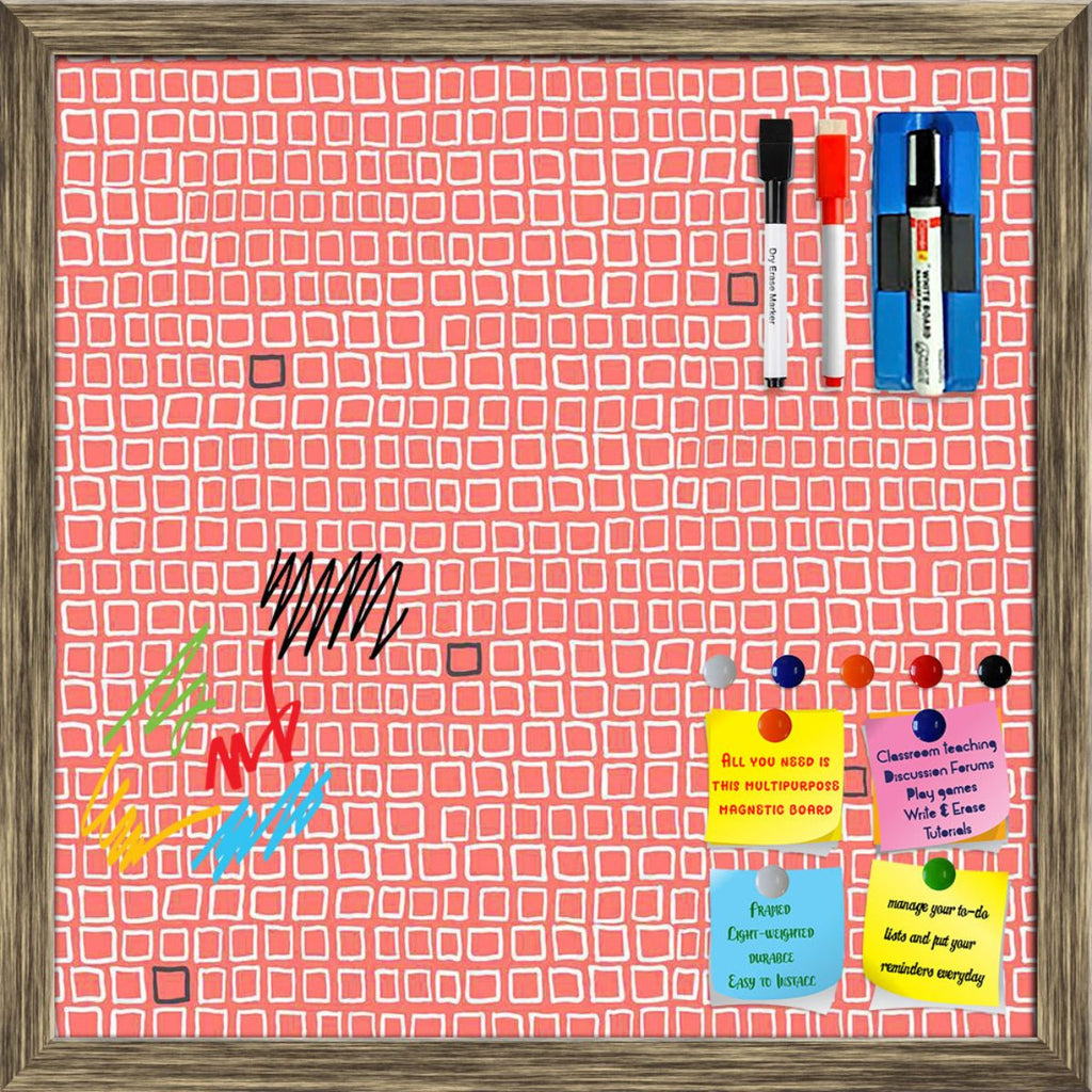 Mixed Geometric Art Framed Magnetic Dry Erase Board | Combo with Magnet Buttons & Markers-Magnetic Boards Framed-MGB_FR-IC 5007510 IC 5007510, Fashion, Geometric, Geometric Abstraction, Hipster, Illustrations, Patterns, mixed, art, framed, magnetic, dry, erase, board, printed, whiteboard, with, 4, magnets, 2, markers, 1, duster, vector, pattern, small, hand, drawn, squares, placed, rows, bright, colors, style, web, print, summer, fall, textile, fabric, wallpaper, wrapping, paper, artzfolio, white board, dry