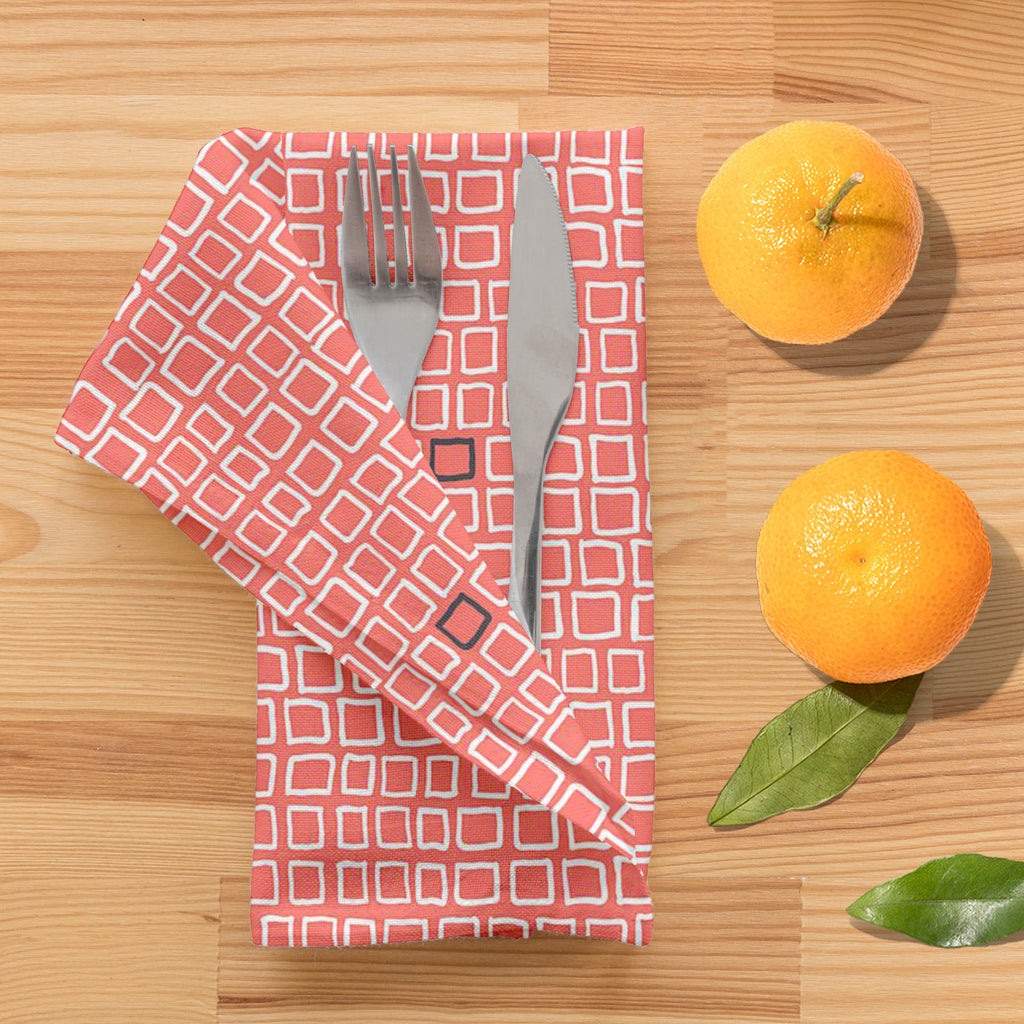 Mixed Geometric Art D2 Table Napkin-Table Napkins-NAP_TB-IC 5007510 IC 5007510, Fashion, Geometric, Geometric Abstraction, Hipster, Illustrations, Patterns, mixed, art, d2, table, napkin, vector, pattern, small, hand, drawn, squares, placed, rows, bright, colors, style, web, print, summer, fall, textile, fabric, wallpaper, wrapping, paper, artzfolio, napkins, table napkins cotton set of 6, dining table napkins set of 6, cloth napkins for dining table, cotton napkins for dining table, cocktail napkins, dinne