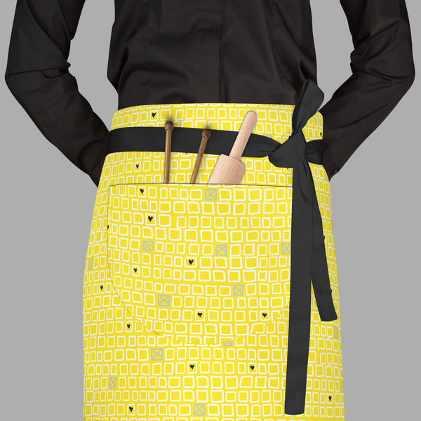 Mixed Geometric Art D3 Apron | Adjustable, Free Size & Waist Tiebacks-Aprons Waist to Feet-APR_WS_FT-IC 5007511 IC 5007511, Art and Paintings, Fashion, Geometric, Geometric Abstraction, Hearts, Illustrations, Love, Patterns, mixed, art, d3, full-length, waist, to, feet, apron, poly-cotton, fabric, adjustable, tiebacks, vector, pattern, small, hand, drawn, squares, randomly, placed, crosses, web, print, summer, fall, textile, wallpaper, wrapping, paper, artzfolio, kitchen apron, white apron, kids apron, cook