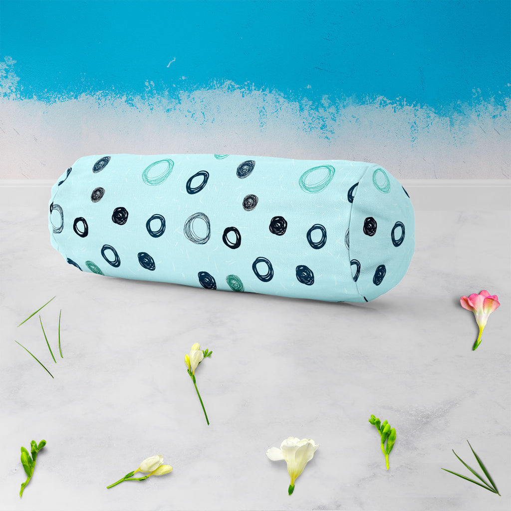 Circled Sketch Bolster Cover Booster Cases | Concealed Zipper Opening-Bolster Covers-BOL_CV_ZP-IC 5007512 IC 5007512, Abstract Expressionism, Abstracts, Ancient, Art and Paintings, Black and White, Circle, Decorative, Digital, Digital Art, Dots, Fashion, Geometric, Geometric Abstraction, Graphic, Hand Drawn, Historical, Illustrations, Medieval, Modern Art, Nature, Patterns, Retro, Scenic, Semi Abstract, Signs, Signs and Symbols, Sketches, Vintage, White, circled, sketch, bolster, cover, booster, cases, conc