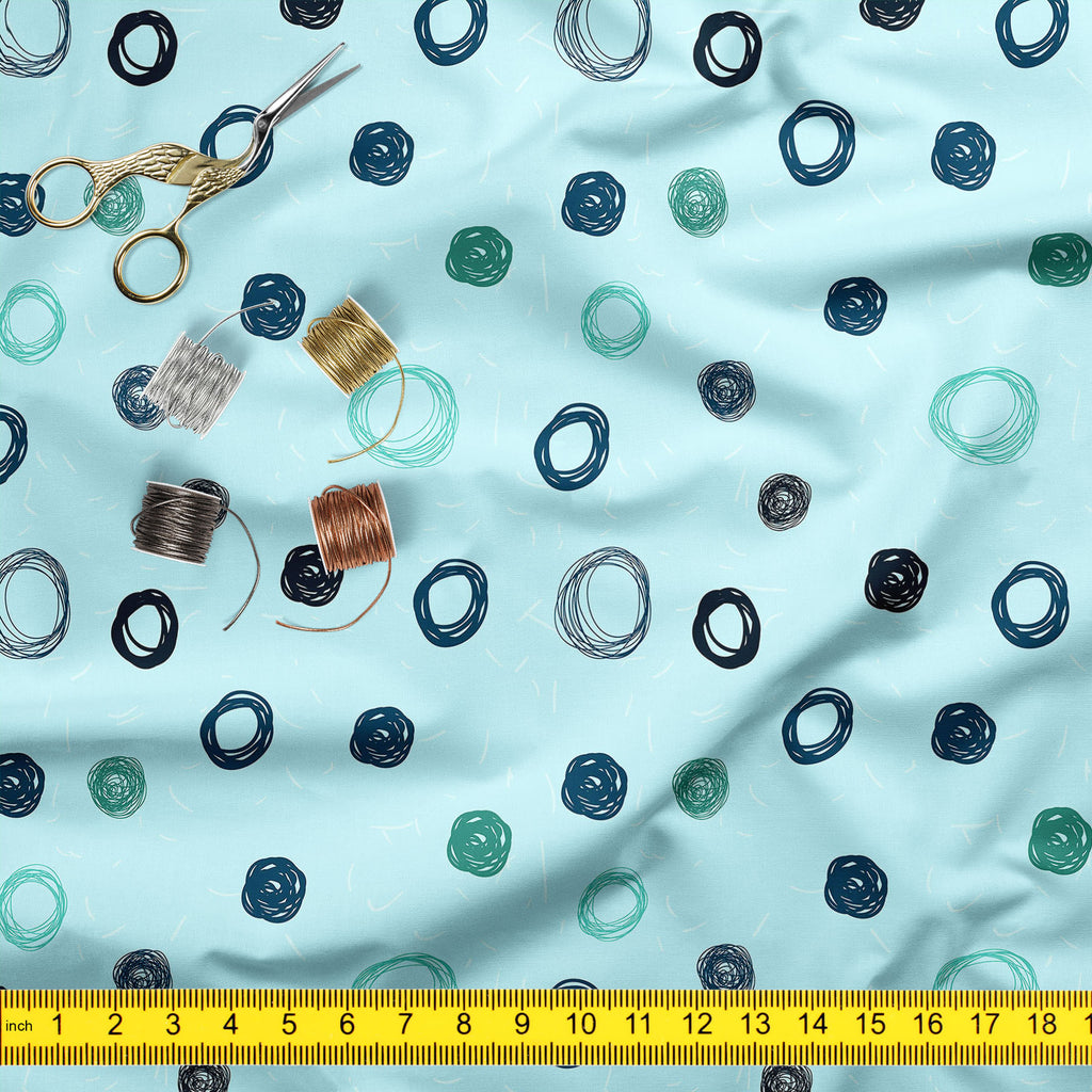 Circled Sketch Upholstery Fabric by Metre | For Sofa, Curtains, Cushions, Furnishing, Craft, Dress Material-Upholstery Fabrics-FAB_RW-IC 5007512 IC 5007512, Abstract Expressionism, Abstracts, Ancient, Art and Paintings, Black and White, Circle, Decorative, Digital, Digital Art, Dots, Fashion, Geometric, Geometric Abstraction, Graphic, Hand Drawn, Historical, Illustrations, Medieval, Modern Art, Nature, Patterns, Retro, Scenic, Semi Abstract, Signs, Signs and Symbols, Sketches, Vintage, White, circled, sketc