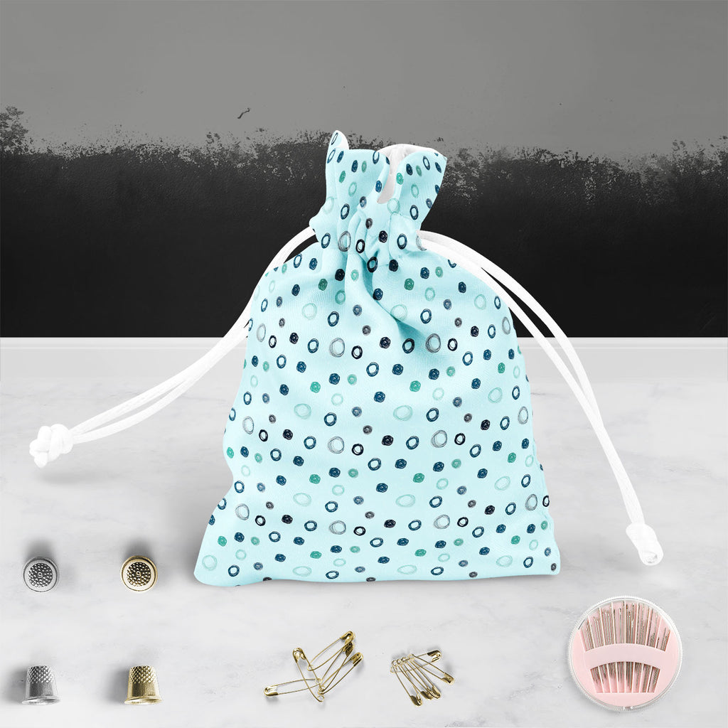 Circled Sketch Pouch Wrist Potli Bag | Bag for Weddings & Casual Parties-Drawstring Pouches-PCH_FB_DS-IC 5007512 IC 5007512, Abstract Expressionism, Abstracts, Ancient, Art and Paintings, Black and White, Circle, Decorative, Digital, Digital Art, Dots, Fashion, Geometric, Geometric Abstraction, Graphic, Hand Drawn, Historical, Illustrations, Medieval, Modern Art, Nature, Patterns, Retro, Scenic, Semi Abstract, Signs, Signs and Symbols, Sketches, Vintage, White, circled, sketch, pouch, wrist, potli, bag, for