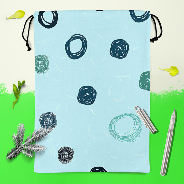 Circled Sketch Reusable Sack Bag | Bag for Gym, Storage, Vegetable & Travel-Drawstring Sack Bags-SCK_FB_DS-IC 5007512 IC 5007512, Abstract Expressionism, Abstracts, Ancient, Art and Paintings, Black and White, Circle, Decorative, Digital, Digital Art, Dots, Fashion, Geometric, Geometric Abstraction, Graphic, Hand Drawn, Historical, Illustrations, Medieval, Modern Art, Nature, Patterns, Retro, Scenic, Semi Abstract, Signs, Signs and Symbols, Sketches, Vintage, White, circled, sketch, reusable, sack, bag, for