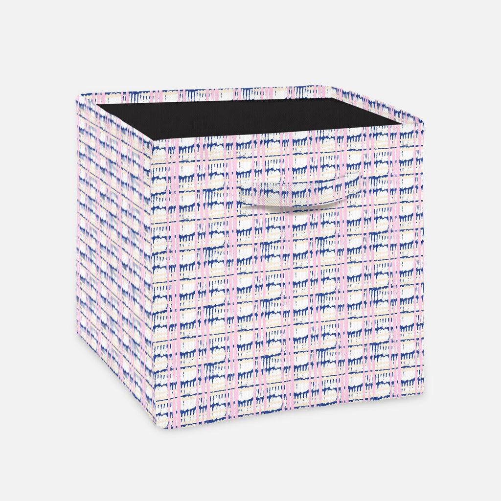 Mixed Geometric Art Foldable Open Storage Bin | Organizer Box, Toy Basket, Shelf Box, Laundry Bag | Canvas Fabric-Storage Bins-STR_BI_CB-IC 5007513 IC 5007513, Patterns, Stripes, mixed, geometric, art, foldable, open, storage, bin, organizer, box, toy, basket, shelf, laundry, bag, canvas, fabric, seamless, bold, pattern, wide, brushstrokes, multiple, pastel, colors, artzfolio, laundry bag, storage bins, toy basket, laundry bag online, foldable storage box, cloth storage basket, laundry bag for clothes, tote