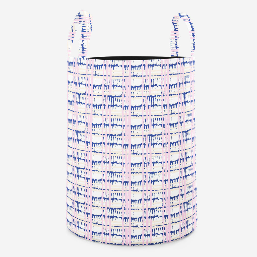 Mixed Geometric Art Foldable Open Storage Bin | Organizer Box, Toy Basket, Shelf Box, Laundry Bag | Canvas Fabric-Storage Bins-STR_BI_RD-IC 5007513 IC 5007513, Patterns, Stripes, mixed, geometric, art, foldable, open, storage, bin, organizer, box, toy, basket, shelf, laundry, bag, canvas, fabric, seamless, bold, pattern, wide, brushstrokes, multiple, pastel, colors, artzfolio, laundry bag, storage bins, toy basket, laundry bag online, foldable storage box, cloth storage basket, laundry bag for clothes, tote