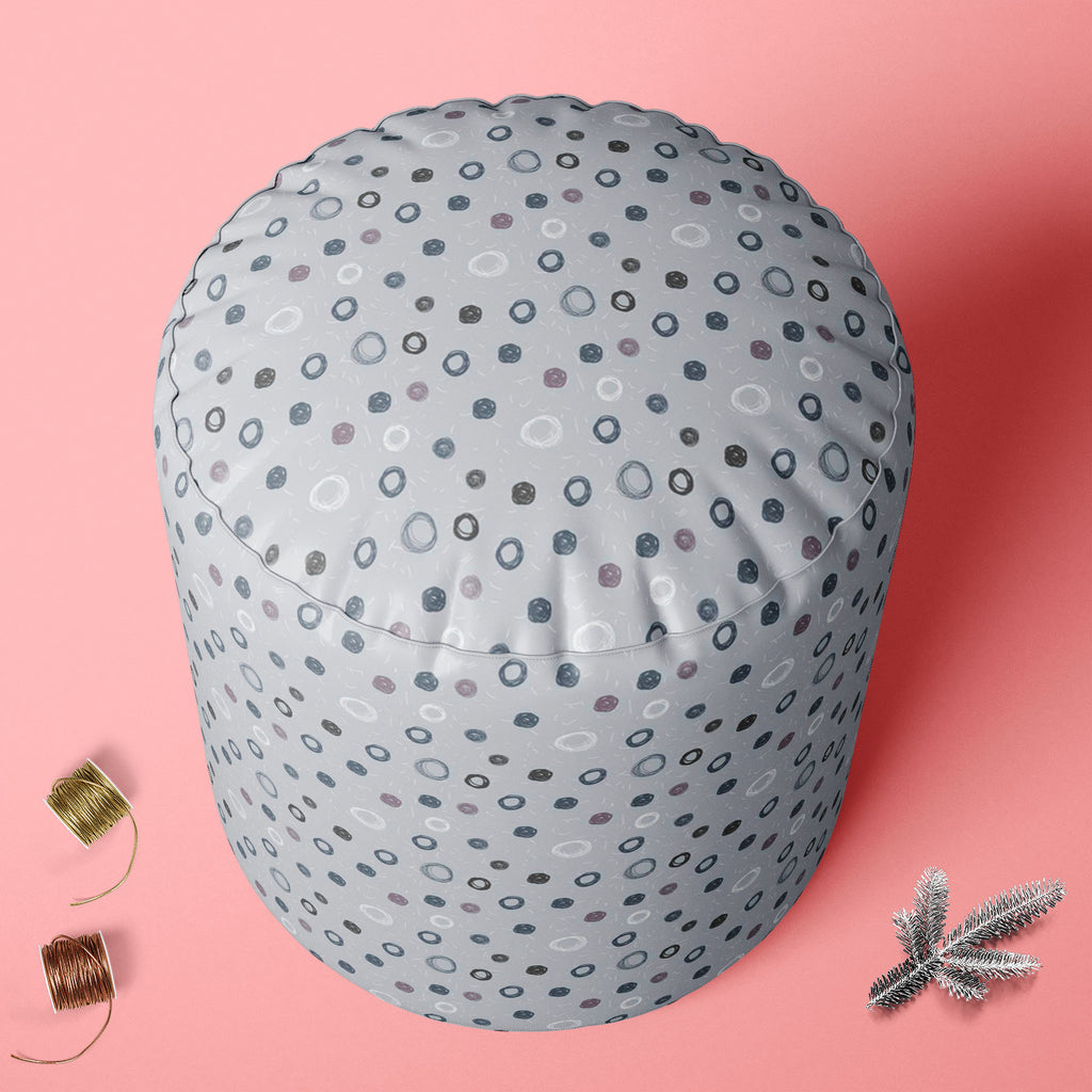 Hand Drawn Design D2 Footstool Footrest Puffy Pouffe Ottoman Bean Bag | Canvas Fabric-Footstools-FST_CB_BN-IC 5007515 IC 5007515, Abstract Expressionism, Abstracts, Ancient, Art and Paintings, Circle, Decorative, Digital, Digital Art, Dots, Drawing, Fashion, Geometric, Geometric Abstraction, Graphic, Hand Drawn, Historical, Illustrations, Medieval, Modern Art, Patterns, Retro, Science Fiction, Semi Abstract, Signs, Signs and Symbols, Sketches, Vintage, hand, drawn, design, d2, footstool, footrest, puffy, po