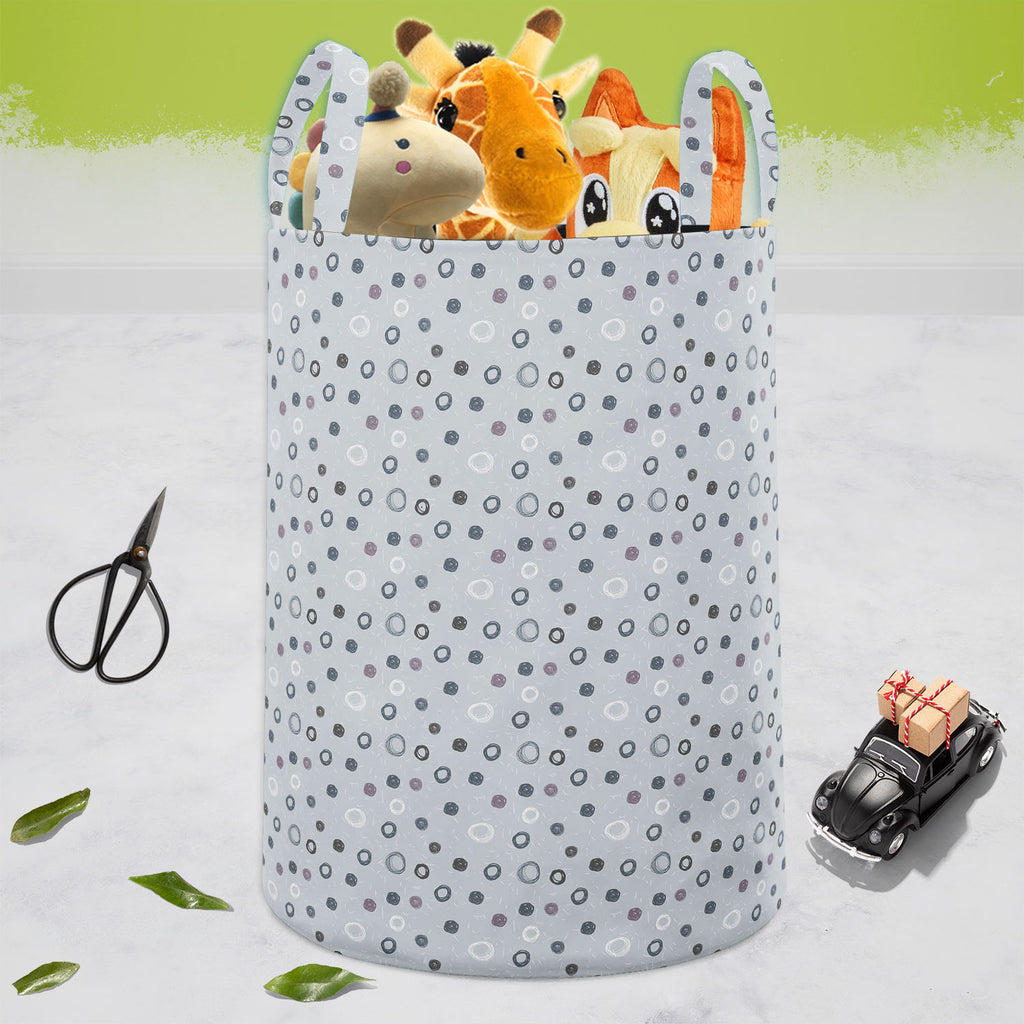 Hand Drawn Design D2 Foldable Open Storage Bin | Organizer Box, Toy Basket, Shelf Box, Laundry Bag | Canvas Fabric-Storage Bins-STR_BI_CB-IC 5007515 IC 5007515, Abstract Expressionism, Abstracts, Ancient, Art and Paintings, Circle, Decorative, Digital, Digital Art, Dots, Drawing, Fashion, Geometric, Geometric Abstraction, Graphic, Hand Drawn, Historical, Illustrations, Medieval, Modern Art, Patterns, Retro, Science Fiction, Semi Abstract, Signs, Signs and Symbols, Sketches, Vintage, hand, drawn, design, d2,