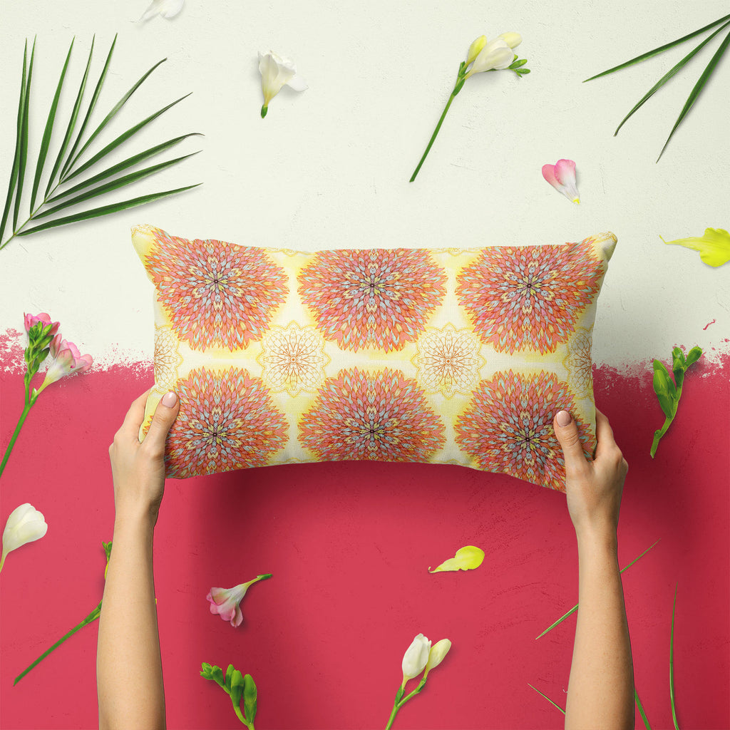 Ethnic Ornament D4 Pillow Cover Case-Pillow Cases-PIL_CV-IC 5007516 IC 5007516, Abstract Expressionism, Abstracts, Allah, Arabic, Art and Paintings, Asian, Botanical, Circle, Cities, City Views, Culture, Drawing, Ethnic, Floral, Flowers, Geometric, Geometric Abstraction, Hinduism, Illustrations, Indian, Islam, Mandala, Nature, Paintings, Patterns, Retro, Semi Abstract, Signs, Signs and Symbols, Symbols, Traditional, Tribal, World Culture, ornament, d4, pillow, cover, case, abstract, art, background, blue, b