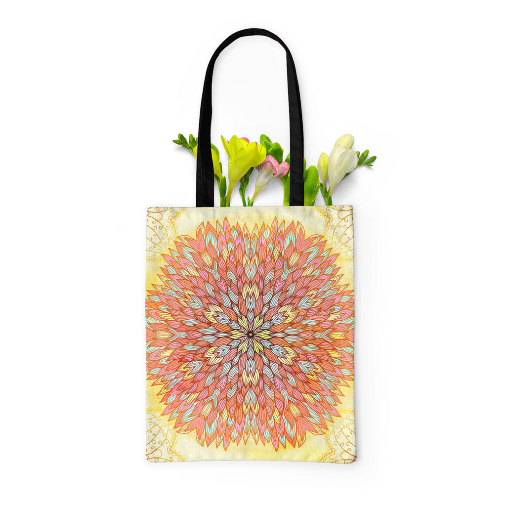 Ethnic Ornament D4 Tote Bag Shoulder Purse | Multipurpose-Tote Bags Basic-TOT_FB_BS-IC 5007516 IC 5007516, Abstract Expressionism, Abstracts, Allah, Arabic, Art and Paintings, Asian, Botanical, Circle, Cities, City Views, Culture, Drawing, Ethnic, Floral, Flowers, Geometric, Geometric Abstraction, Hinduism, Illustrations, Indian, Islam, Mandala, Nature, Paintings, Patterns, Retro, Semi Abstract, Signs, Signs and Symbols, Symbols, Traditional, Tribal, World Culture, ornament, d4, tote, bag, shoulder, purse, 