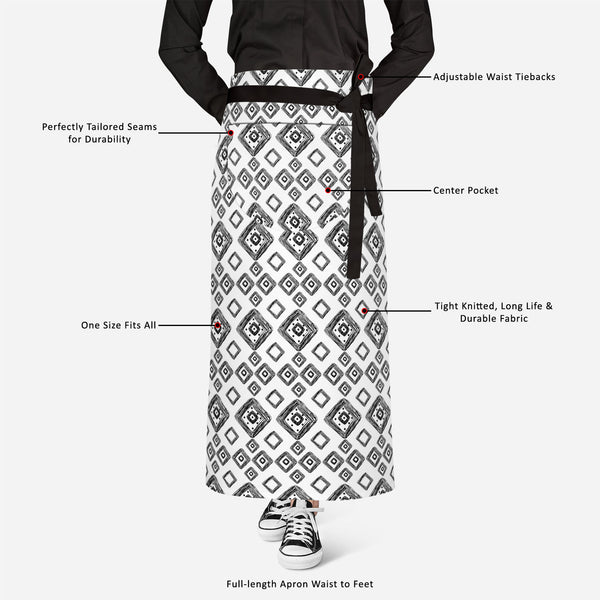 Geometric Art Apron | Adjustable, Free Size & Waist Tiebacks-Aprons Waist to Knee-APR_WS_FT-IC 5007517 IC 5007517, Abstract Expressionism, Abstracts, Art and Paintings, Automobiles, Aztec, Black and White, Botanical, Culture, Digital, Digital Art, Ethnic, Fashion, Floral, Flowers, Geometric, Geometric Abstraction, Graphic, Hipster, Illustrations, Mexican, Modern Art, Nature, Patterns, Retro, Scenic, Semi Abstract, Signs, Signs and Symbols, Stripes, Traditional, Transportation, Travel, Tribal, Urban, Vehicle