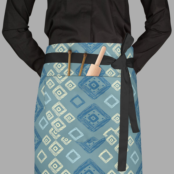 Geometric Art D2 Apron | Adjustable, Free Size & Waist Tiebacks-Aprons Waist to Feet-APR_WS_FT-IC 5007518 IC 5007518, Abstract Expressionism, Abstracts, Art and Paintings, Automobiles, Aztec, Black and White, Botanical, Culture, Digital, Digital Art, Ethnic, Fashion, Floral, Flowers, Geometric, Geometric Abstraction, Graphic, Hipster, Illustrations, Mexican, Modern Art, Nature, Patterns, Retro, Scenic, Semi Abstract, Signs, Signs and Symbols, Stripes, Traditional, Transportation, Travel, Tribal, Urban, Vehi