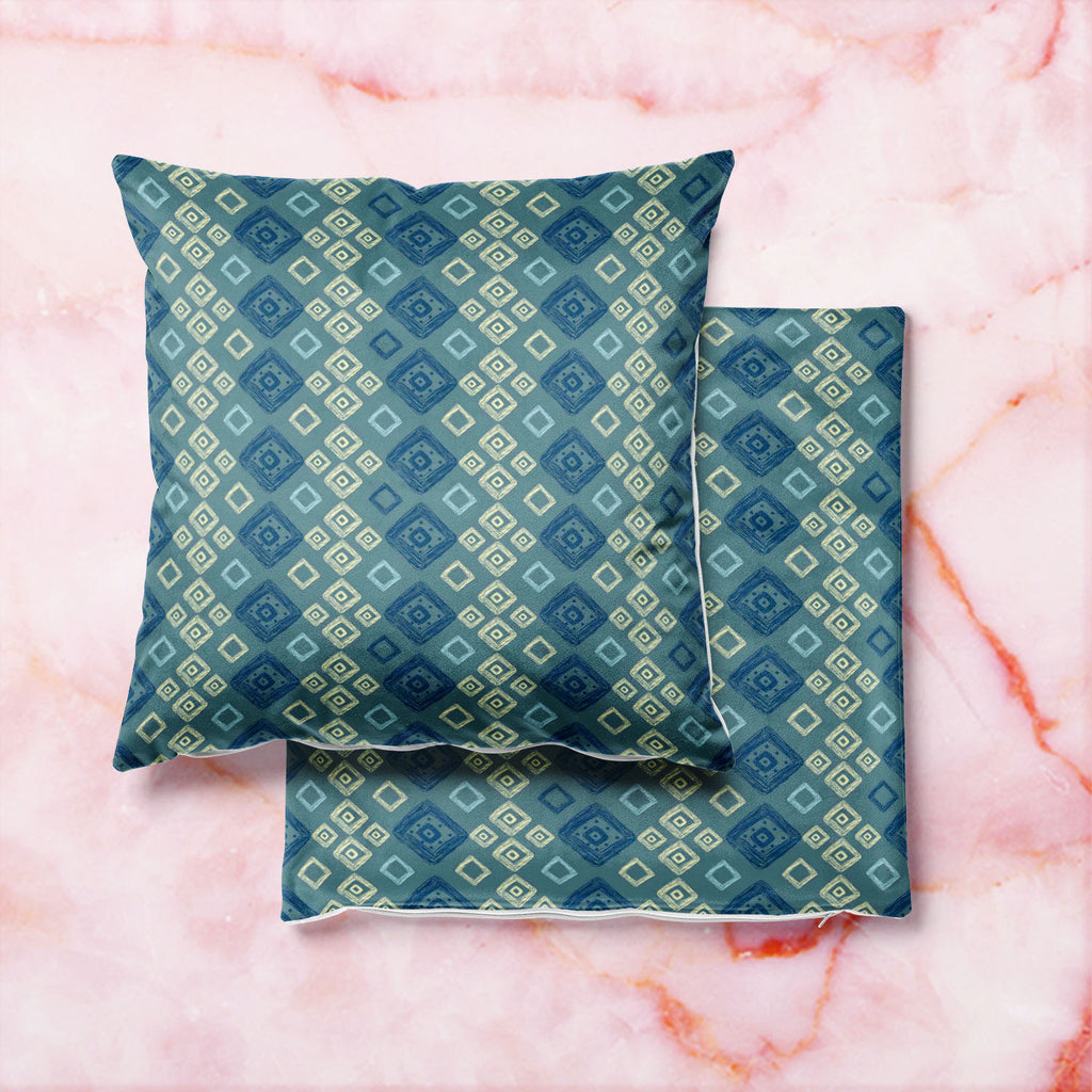 Geometric Art D2 Cushion Cover Throw Pillow-Cushion Covers-CUS_CV-IC 5007518 IC 5007518, Abstract Expressionism, Abstracts, Art and Paintings, Automobiles, Aztec, Black and White, Botanical, Culture, Digital, Digital Art, Ethnic, Fashion, Floral, Flowers, Geometric, Geometric Abstraction, Graphic, Hipster, Illustrations, Mexican, Modern Art, Nature, Patterns, Retro, Scenic, Semi Abstract, Signs, Signs and Symbols, Stripes, Traditional, Transportation, Travel, Tribal, Urban, Vehicles, White, World Culture, a