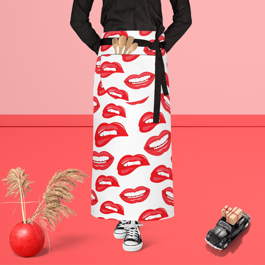 Lips D3 Apron | Adjustable, Free Size & Waist Tiebacks-Aprons Waist to Feet-APR_WS_FT-IC 5007519 IC 5007519, Art and Paintings, Illustrations, Love, Modern Art, Patterns, People, Pop Art, Romance, Signs, Signs and Symbols, lips, d3, apron, adjustable, free, size, waist, tiebacks, art, background, beauty, color, colorful, cosmetic, design, desire, emotions, female, fun, funny, girl, illustration, kiss, laughter, lipstick, lover, makeup, modern, mouth, open, paint, pattern, pop, print, pucker, red, repeat, re
