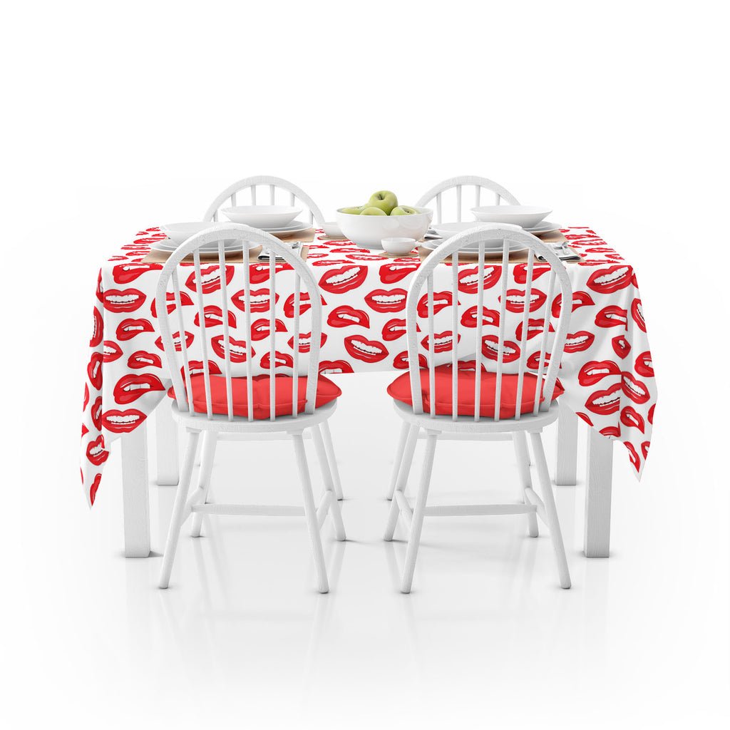 Lips Table Cloth Cover-Table Covers-CVR_TB_NR-IC 5007519 IC 5007519, Art and Paintings, Illustrations, Love, Modern Art, Patterns, People, Pop Art, Romance, Signs, Signs and Symbols, lips, table, cloth, cover, art, background, beauty, color, colorful, cosmetic, design, desire, emotions, female, fun, funny, girl, illustration, kiss, laughter, lipstick, lover, makeup, modern, mouth, open, paint, pattern, pop, print, pucker, red, repeat, repetition, seamless, shout, smile, smooch, teeth, textile, textured, tin